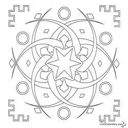 Mandalas Estrella #26354
