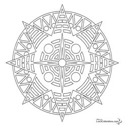 Mandalas Estrella #26358