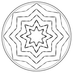 Mandalas Estrella #26360