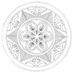 Mandalas Estrella #26365