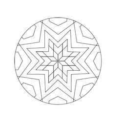Mandalas Estrella #26375