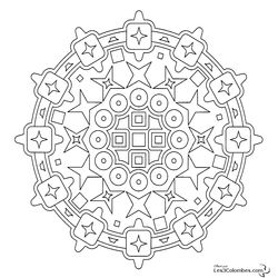 Mandalas Estrella #26379