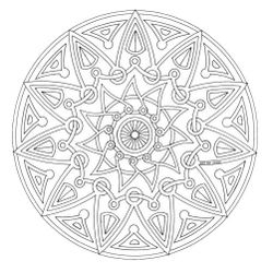 Mandalas Estrella #26383
