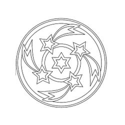 Mandalas Estrella #26389
