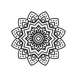Mandalas Flores #26404