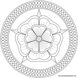 Mandalas Flores #26408