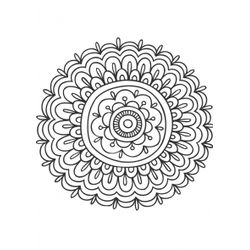 Mandalas Flores #26411