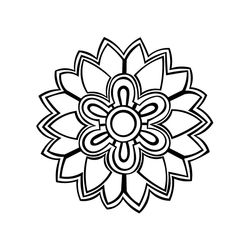 Mandalas Flores #26414