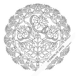 Mandalas Flores #26417