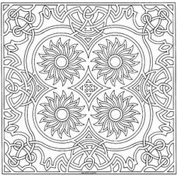 Mandalas Flores #26421