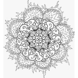 Mandalas Flores #26429