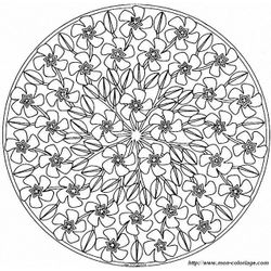 Mandalas Flores #26431