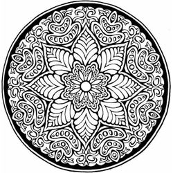 Mandalas Flores #26432