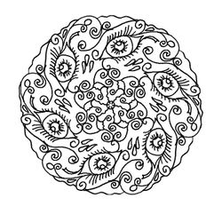 Mandalas Flores #26433