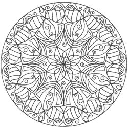 Mandalas Flores #26438