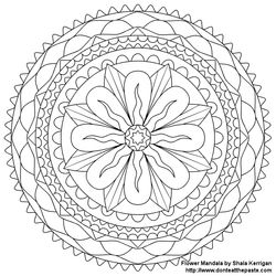 Mandalas Flores #26440