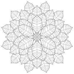 Mandalas Flores #26444
