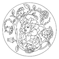 Mandalas Flores #26445