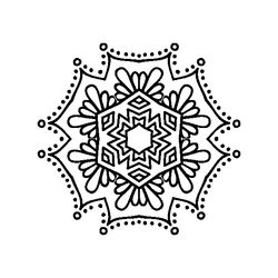 Mandalas Flores #26451
