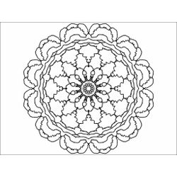 Mandalas Flores #26456