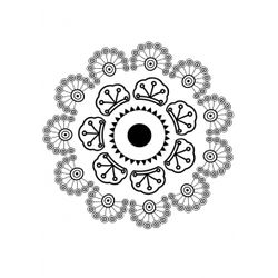 Mandalas Flores #26459