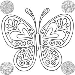 Mandalas Mariposa #26463