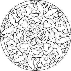 Mandalas Mariposa #26471