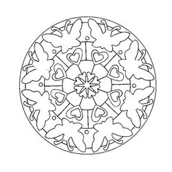 Mandalas Mariposa #26474