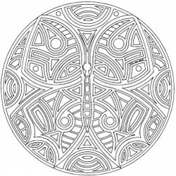 Mandalas Mariposa #26479