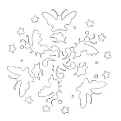 Mandalas Mariposa #26481