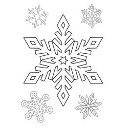 Copo de nieve #27404