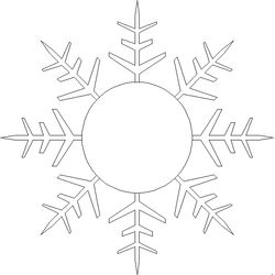 Copo de nieve #27445