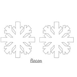 Copo de nieve #27447