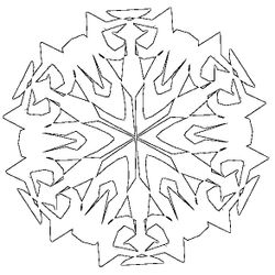 Copo de nieve #27461