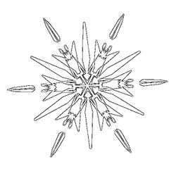 Copo de nieve #27473
