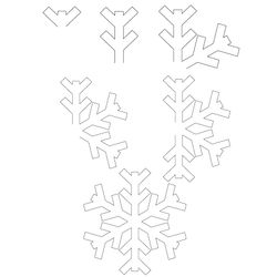 Copo de nieve #27478
