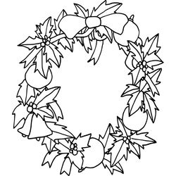 Corona de Navidad #30540