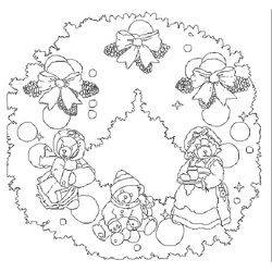 Corona de Navidad #30562