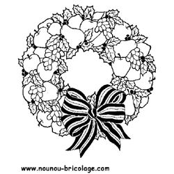 Corona de Navidad #30532