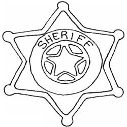 Estrella de sherif #31202