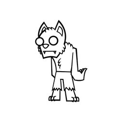 Hombre lobo #42637