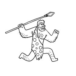 Hombre prehistórico #42669