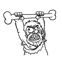 Hombre prehistórico #42673
