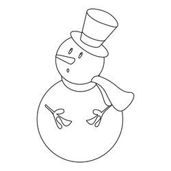 Muñeco de nieve #43064