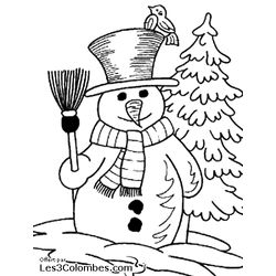 Muñeco de nieve #43065