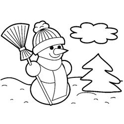 Muñeco de nieve #43073