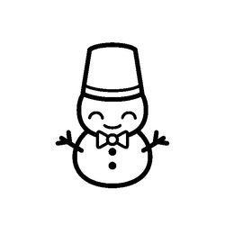 Muñeco de nieve #43080