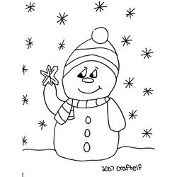 Muñeco de nieve #43081