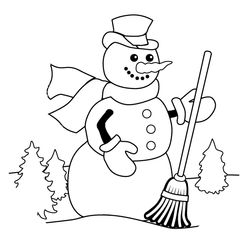 Muñeco de nieve #43094