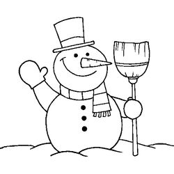 Muñeco de nieve #43102